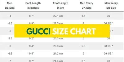 gucci fits small|gucci ace size chart.